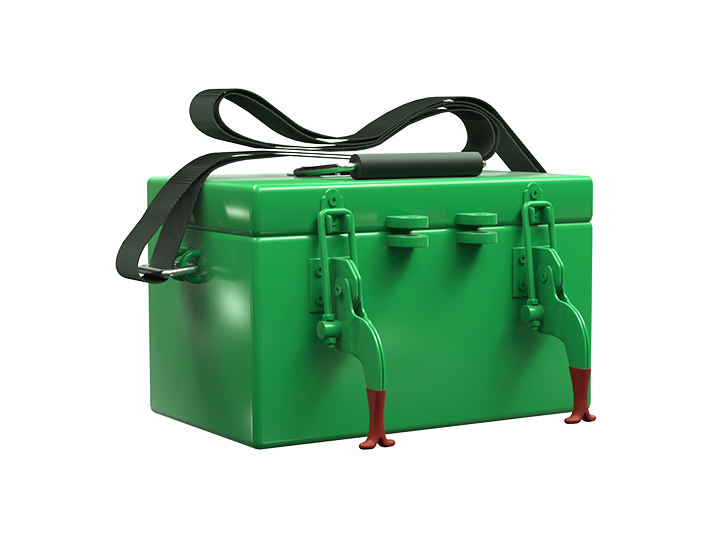 背帶式火工品運輸箱